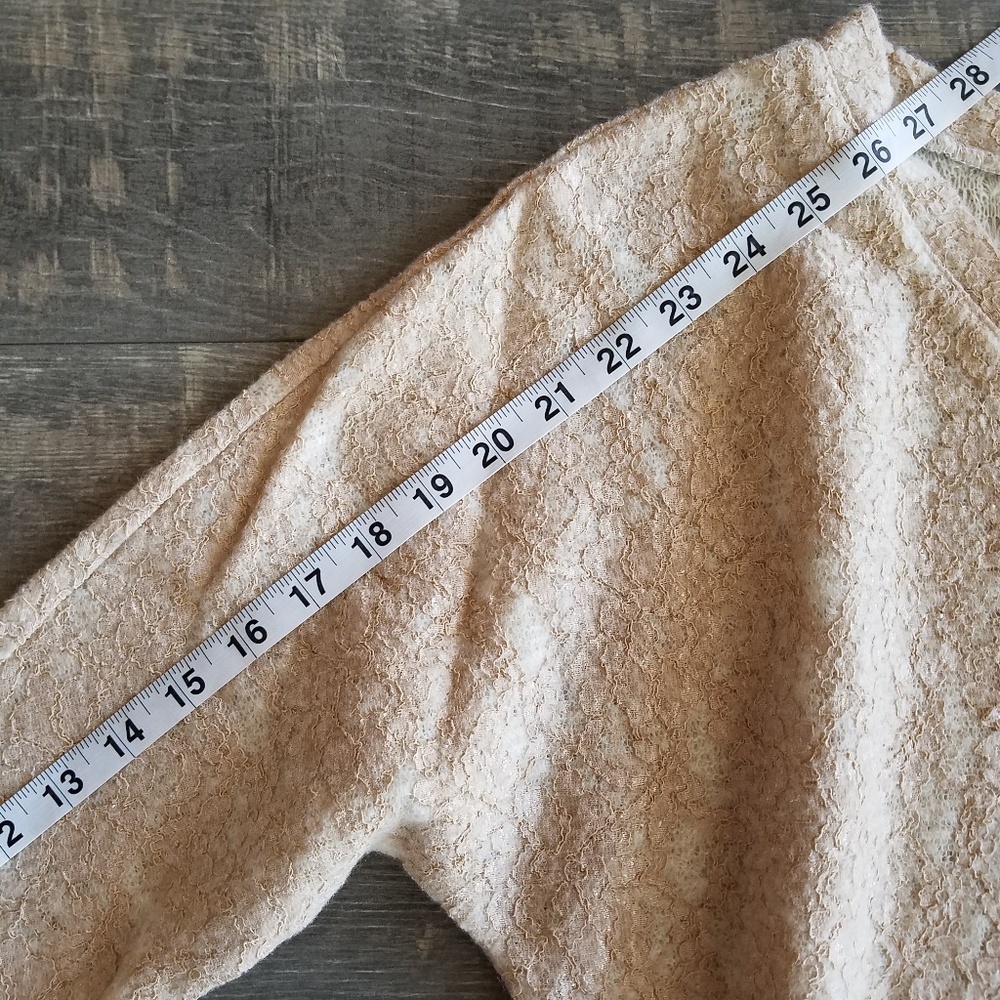 Kut from the Kloth Lace Long Sleeve Sweater G9 - Picture 7 of 7